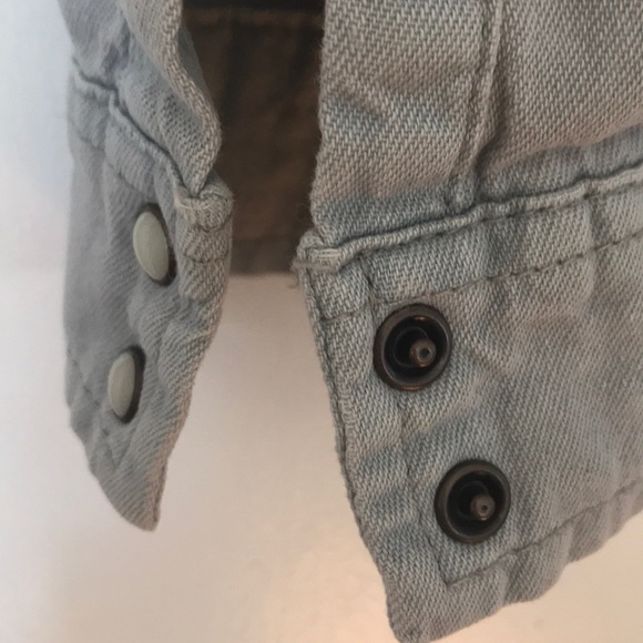 ONLY Jean shirt -stylish ombré wash & raw hemline - Picture 6 of 7